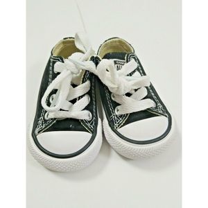 All start Shoes Infant Toddlers Converse  Black